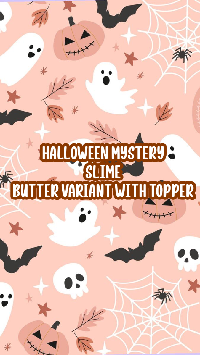 Halloween/Fall Mystery Silk Puff w/ Topper