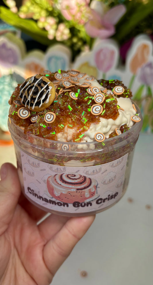 Cinnamon Bun Crisp Slime