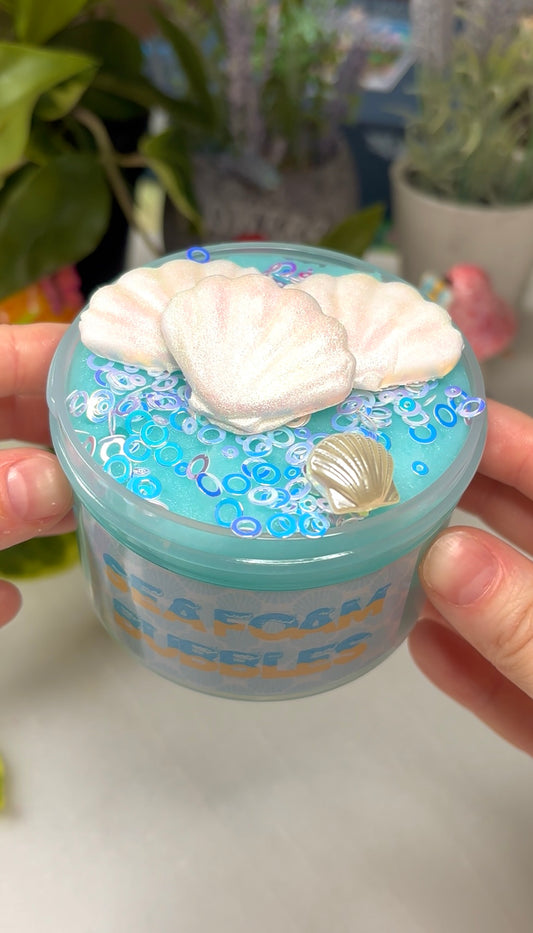 Sea Foam Bubbles Slime