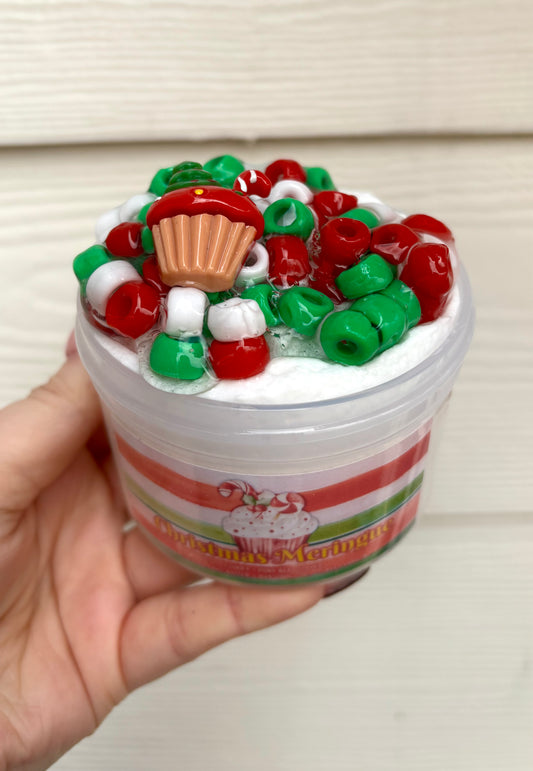 Christmas Meringue Slime