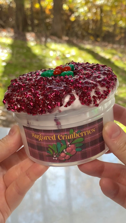 Sugared Cranberries Slime